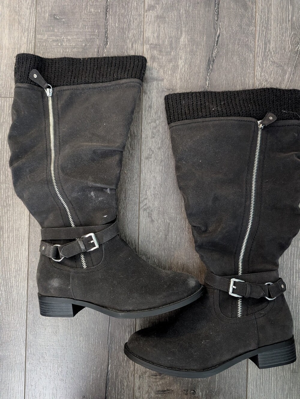 Torrid Calf Boots Zip Up